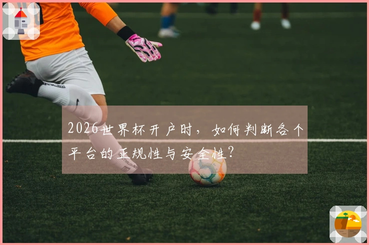 2026世界杯开户时，如何判断各个平台的正规性与安全性？