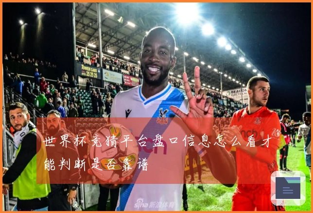 世界杯竞猜平台盘口信息怎么看才能判断是否靠谱