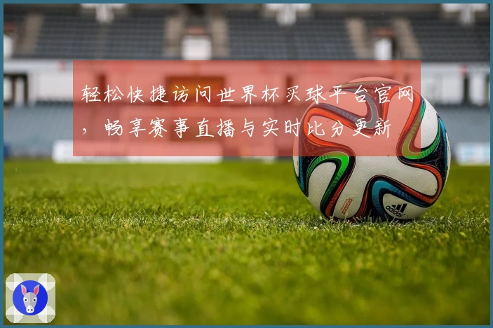 轻松快捷访问世界杯买球平台官网，畅享赛事直播与实时比分更新